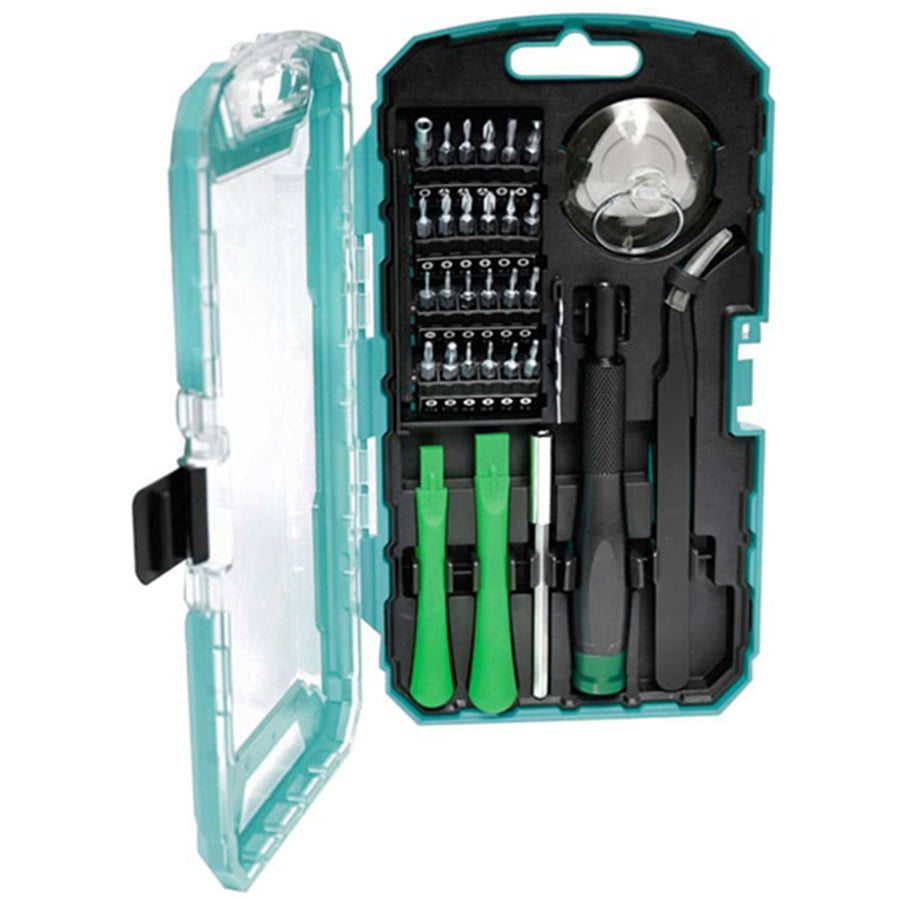 ProsKit SD-9322M Smart Phone & Tablets Repair Technician 24 pcs Bits & Tools Kit, Designed for Apple, Huawei, and more