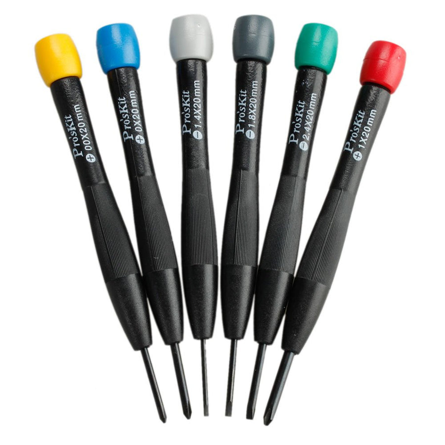 ProsKit 8PK-2061 6 Piece Precision Screwdriver Set