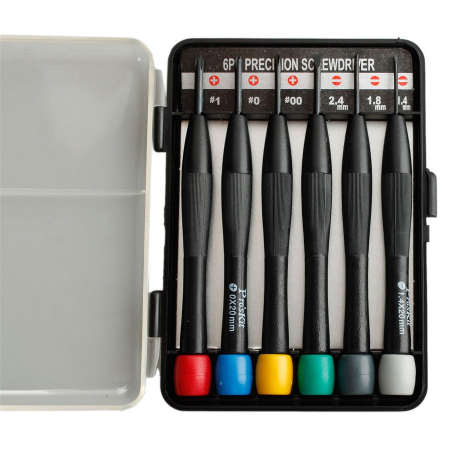 ProsKit 8PK-2061 6 Piece Precision Screwdriver Set
