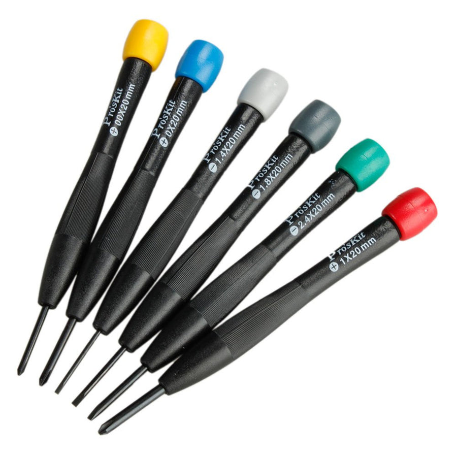ProsKit 8PK-2061 6 Piece Precision Screwdriver Set