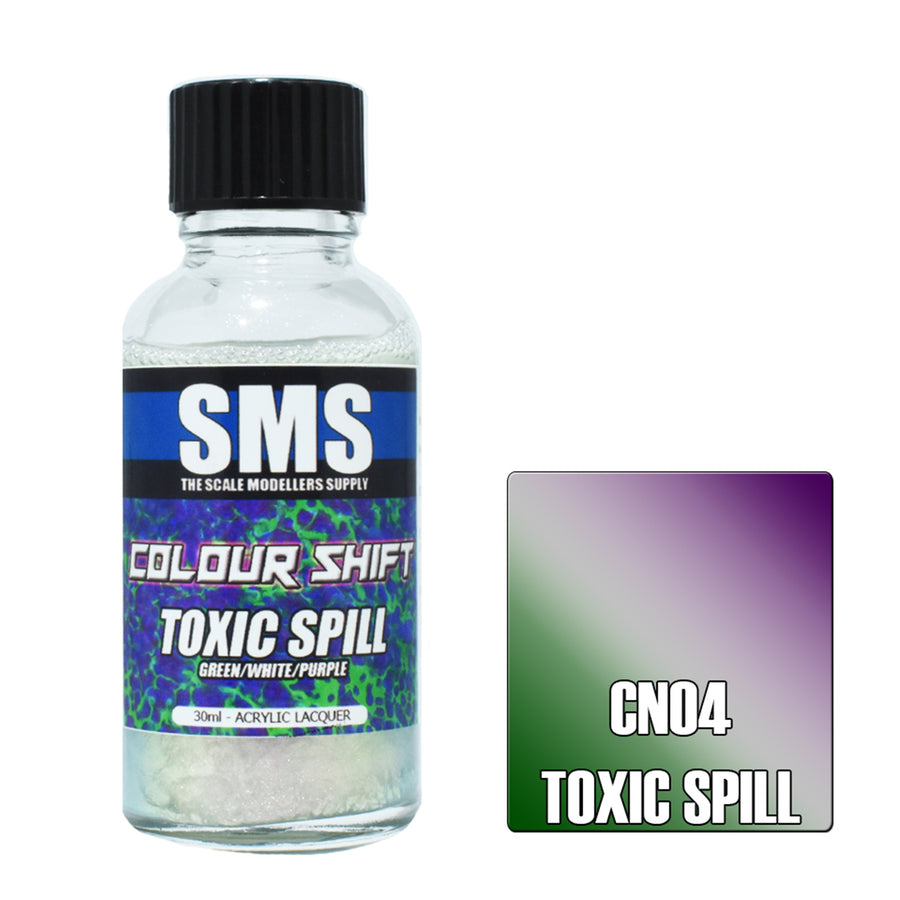 SMS CN04 - AIRBRUSH PAINT 30ML COLOUR SHIFT TOXIC SPILL ACRYLIC LACQUER SCALE MODELLERS SUPPLY