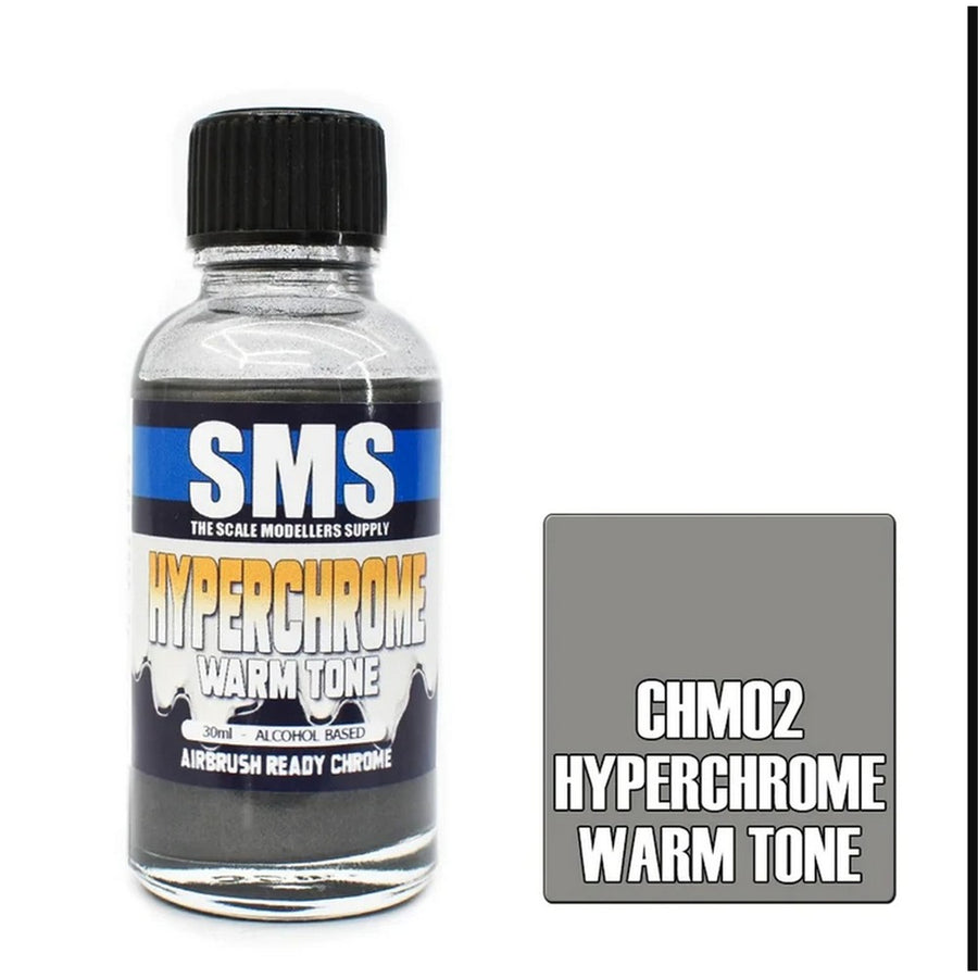 SMS CHM02 - AIRBRUSH PAINT 30ML HYPERCHROME WARM TONE ALCOHOL BASE SCALE MODELLERS SUPPLY