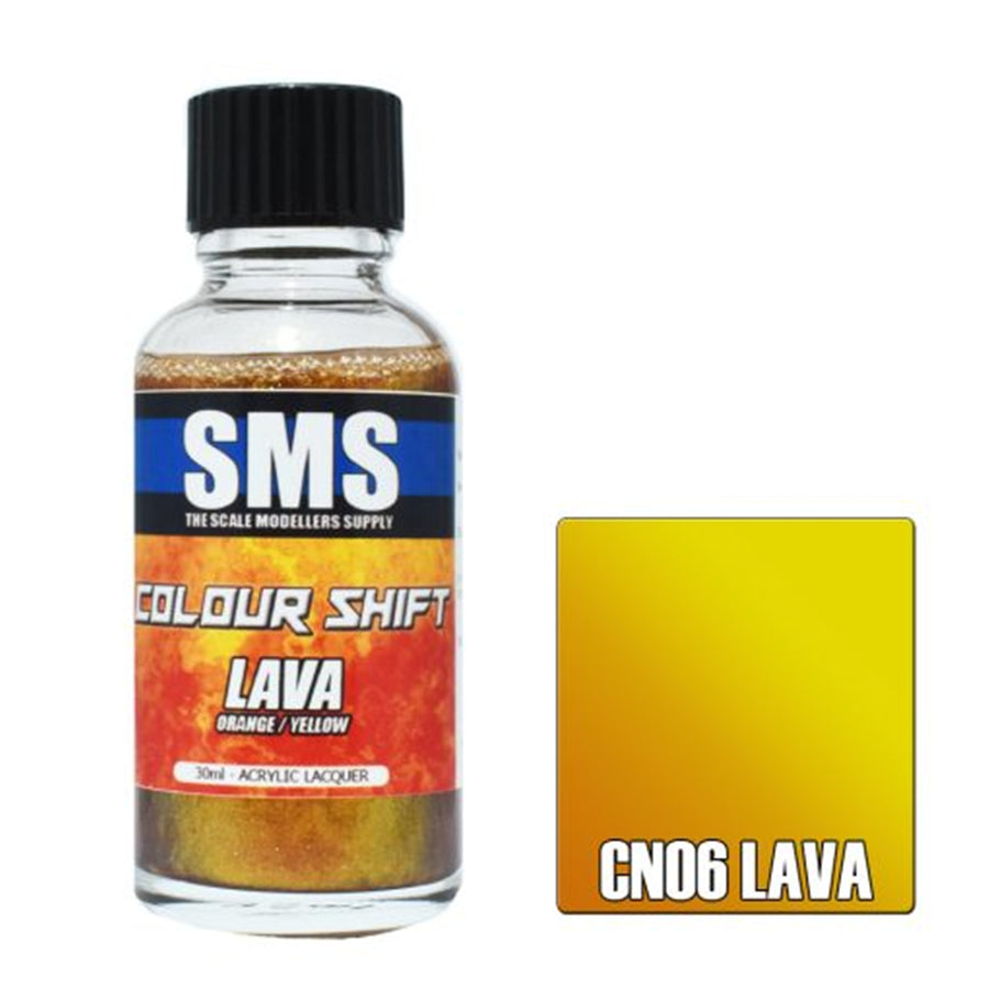 SMS CN06 - AIRBRUSH PAINT 30ML COLOUR SHIFT LAVA ACRYLIC LACQUER SCALE MODELLERS SUPPLY