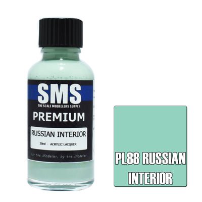 SMS PL88 - AIR BRUSH PAINT 30ML PREMIUM RUSSIAN INTERIOR  ACRYLIC LACQUER SCALE MODELLERS SUPPLY