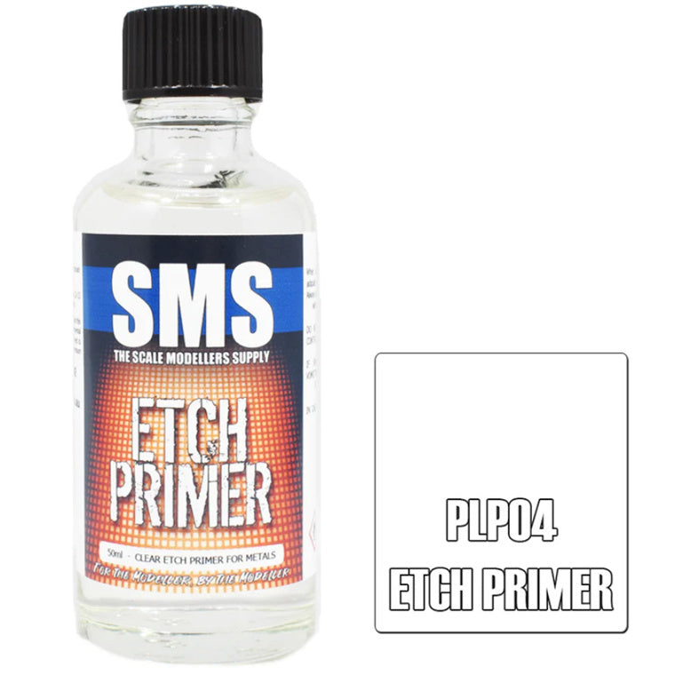 SMS AIRBRUSH PAINT 50ML PRIMER ETCH PRIMER ACRYLIC LACQUER SCALE MODELLERS SUPPLY