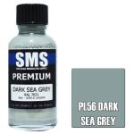 SMS PL56 - AIR BRUSH PAINT 30ML PREMIUM DARK SEA GREY  ACRYLIC LACQUER SCALE MODELLERS SUPPLY