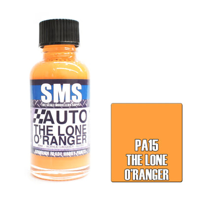SMS PA15 - AIRBRUSHFARBE 30ML AUTO COLOUR THE LONE O'RANGER SCALE MODELLERS SUPPLY
