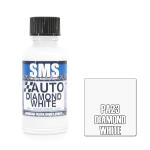 SMS PA23 - AIRBRUSHFARBE 30ML DIAMOND WHITE ACRYL LACK FÜR MODELLBAUER