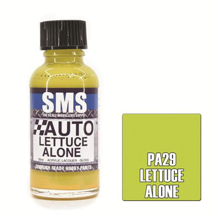 SMS PA29 - AIRBRUSHFARBE 30ML LETTUCE ALONE ACRYL A LACK MODELLBAUBEDARF