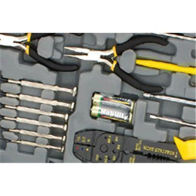 SPROTEK TC-145 - 145 Piece Computer Tool Kit Includes Tamper screw bits Stripper