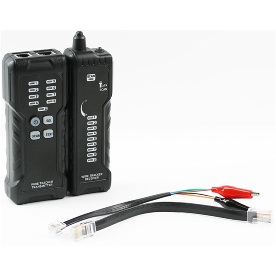 SPROTEK STK-9601A - 8 Piece Network Installation Kit Storage Case. Includes Punch Down Tool Tone