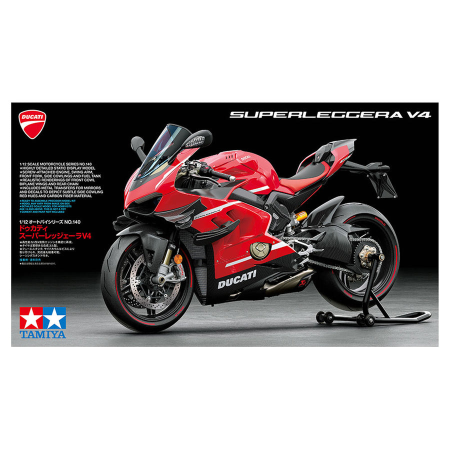 Tamiya 14140 - TAMIYA 1/12 DUCATI SUPERLEGGERA V4