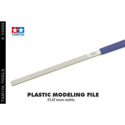 Tamiya 74069 - TAMIYA MODELLING FILE FLAT 6MM