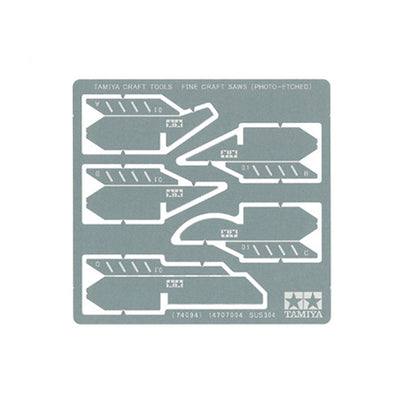Tamiya 74094 - TAMIYA .1mm PRECISION CRAFT SAW SET I (SAWING)