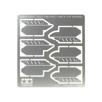 Tamiya 74097 - TAMIYA .1mm PRECISION CRAFT SAW SET II (SCRIBING)