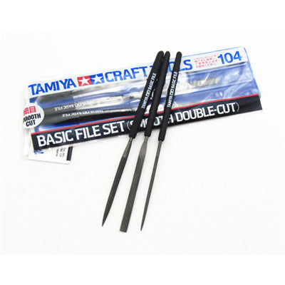 Tamiya 74104 - TAMIYA BASIC FILE SET