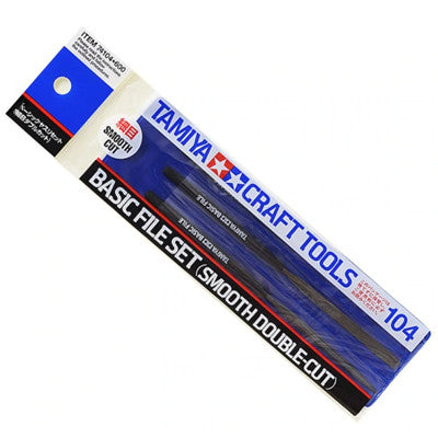 Tamiya 74104 - TAMIYA BASIC FILE SET