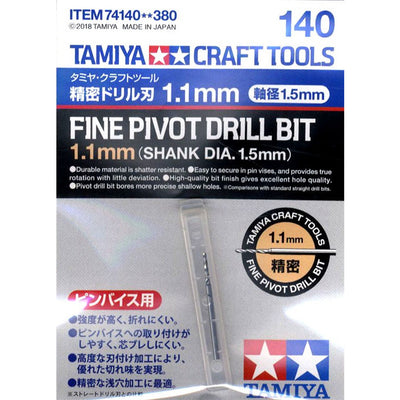 Tamiya 74140 - TAMIYA FINE PIVOT BIT 1.1mm SHANK 1.5mm