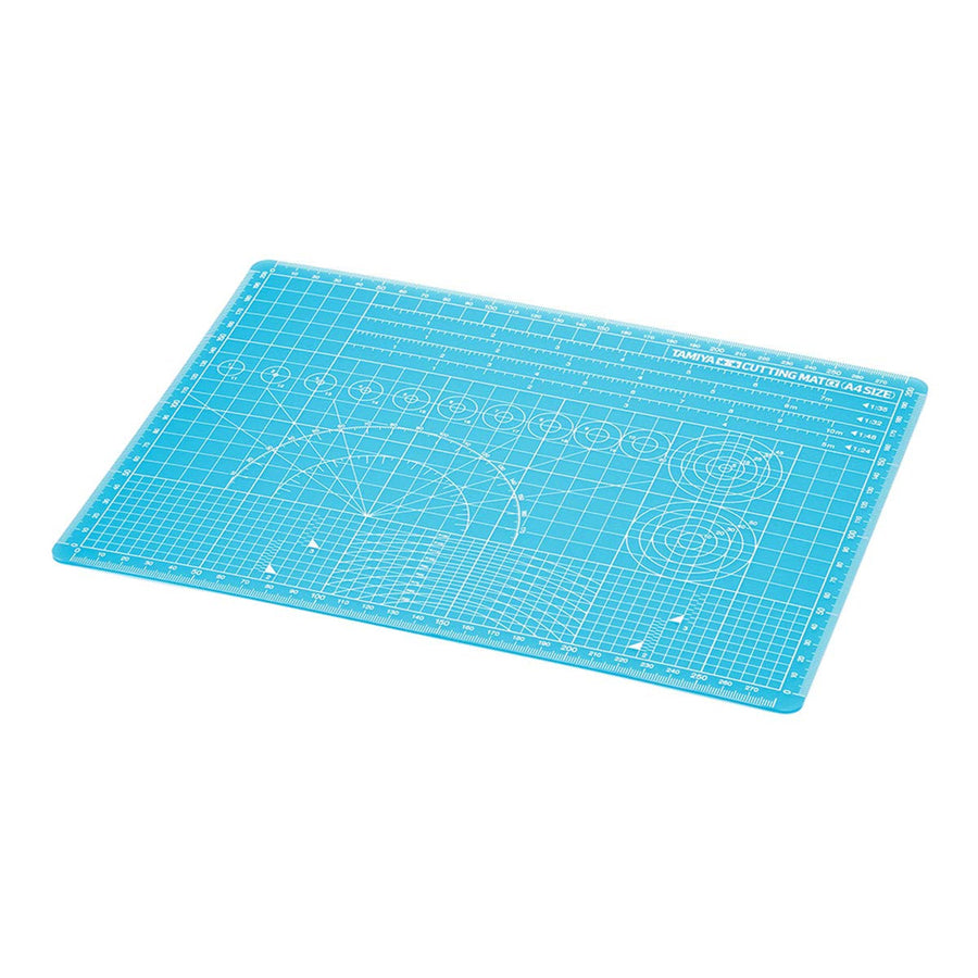 TAMIYA CUTTING MAT A4  BLUE