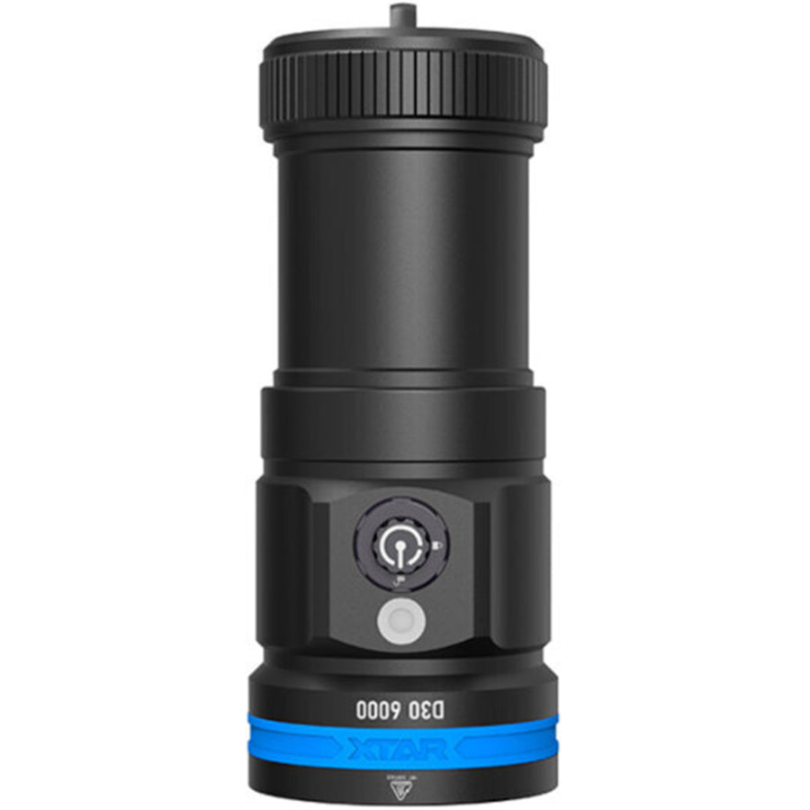 XTAR D30 High Powered LED Flashlight 6000LM 4 x 18650 Battery Powered