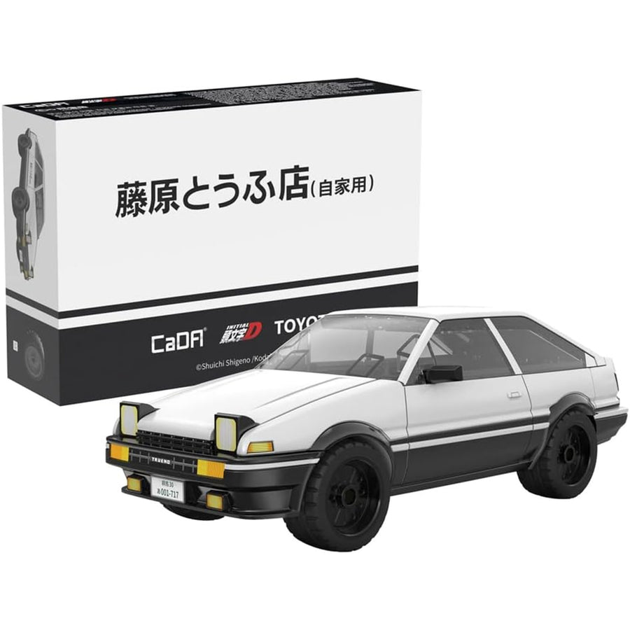 CaDA   Initial-D Toyota AE86 Trueno Car Brick Model Kit