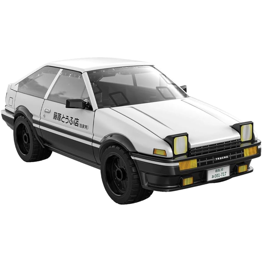 CaDA   Initial-D Toyota AE86 Trueno Car Brick Model Kit