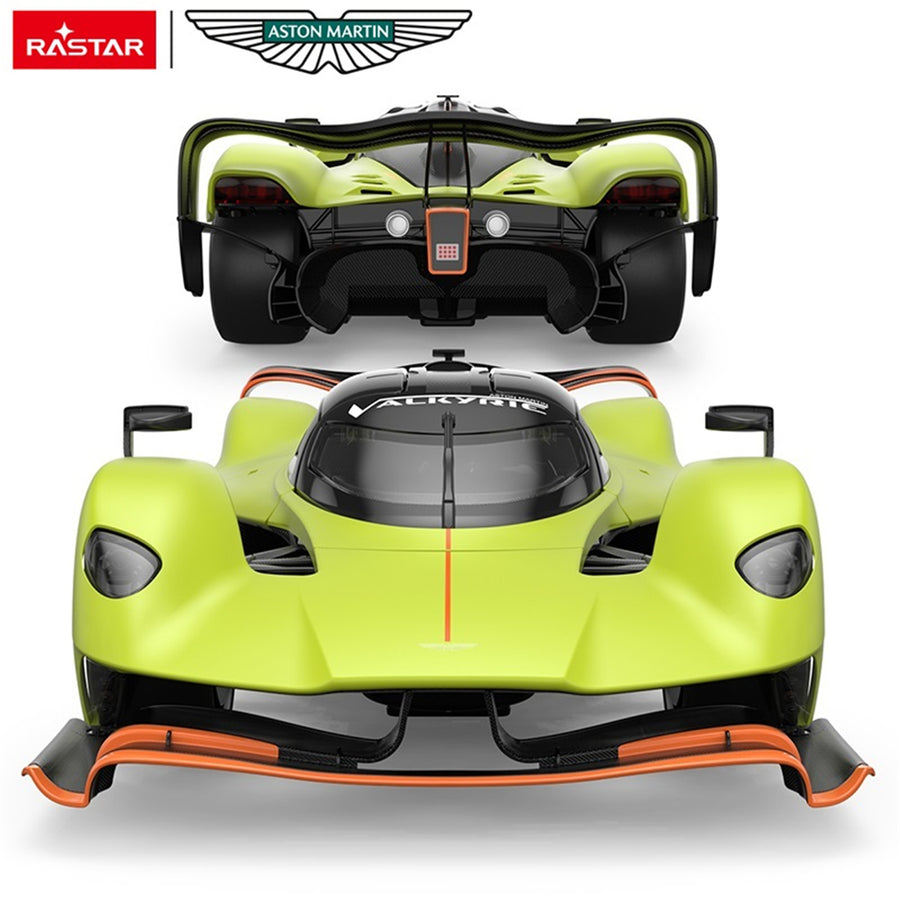 RASTAR 1:14 Green Aston Martin Valkyrie AMR Pro 2.4GHz Remote R/C Car Official Authorization, Doors Can Be Opened Manually, One-Click Acceleration. Batteries are NOT Included! Ages 6+!