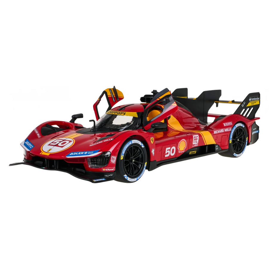 RASTAR 1:14 Red Ferrari 499P 2.4GHz Remote R/C Car Official Authorization, Doors Can Be Opened Manually, One-Click Acceleration. Batteries are NOT Included! Ages 6+!