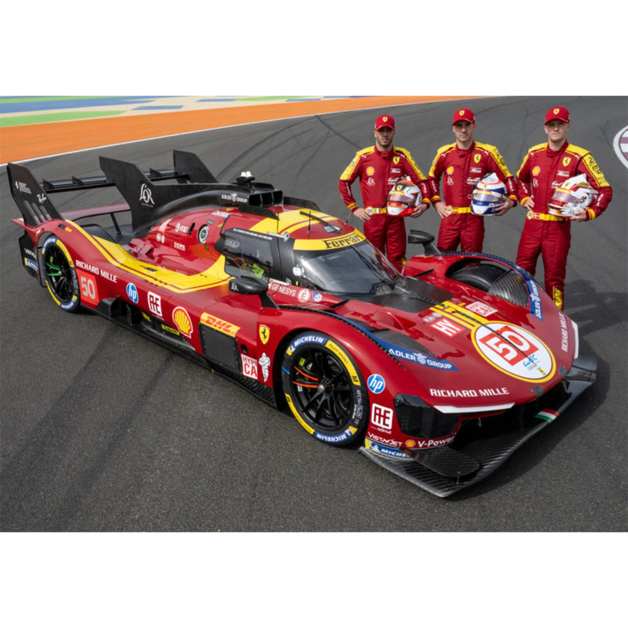 RASTAR 1:14 Red Ferrari 499P 2.4GHz Remote R/C Car Official Authorization, Doors Can Be Opened Manually, One-Click Acceleration. Batteries are NOT Included! Ages 6+!