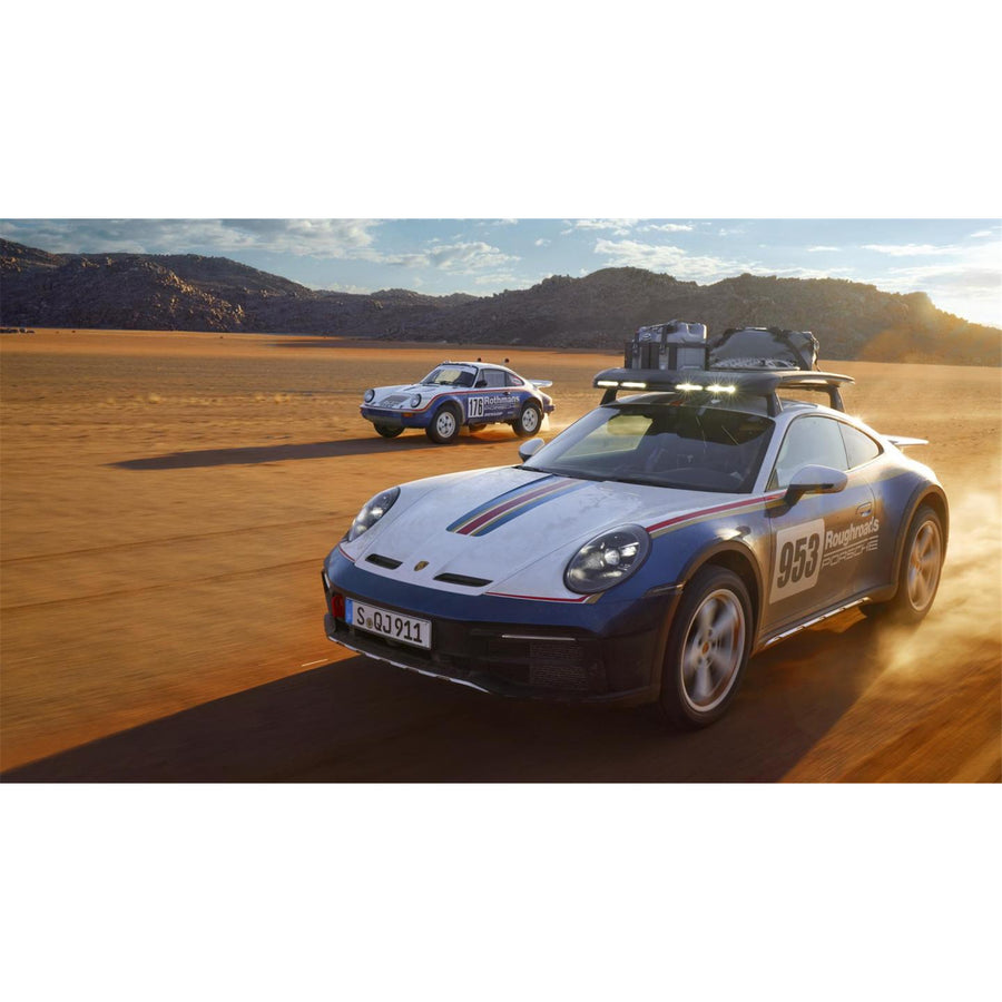 RASTAR 1:14 Blue Porsche 911 Dakar Performance 2.4GHz Remote R/C Car Official Authorization, Doors Can Be Opened Manually, LED Driving Lights. Batteries are NOT Included! Ages 6+!
