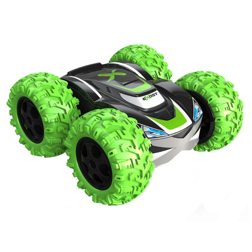 Silverlit EXOST 1:18 Green 360 Cross II (ASSD) , 2.4GHz, R/C, Powerful, Remote Control, Drive indoor and outdoor, Batteries are NOT included. For Ages 5+.