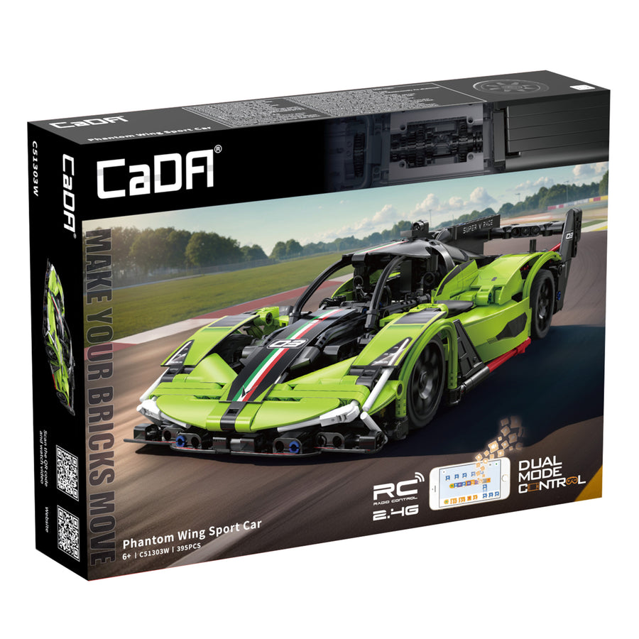 CaDA   Phantom Wing Super Car RC Brick Model Kit