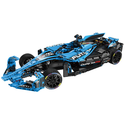 CaDA Brick Model Formula E F1 Car 1:8, 1667Pcs For Ages 8+!
