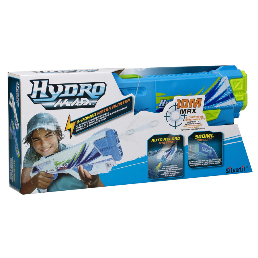Silverlit HYDRO / SPINNER M.A.D. BLASTER ASST Electric Water Blaster With Rechargeable Battery (included), UP TO 10M, USB Rechargeable, Up to 550ml Water Tank, Easy to use and quick to refill. For Ages 8+!