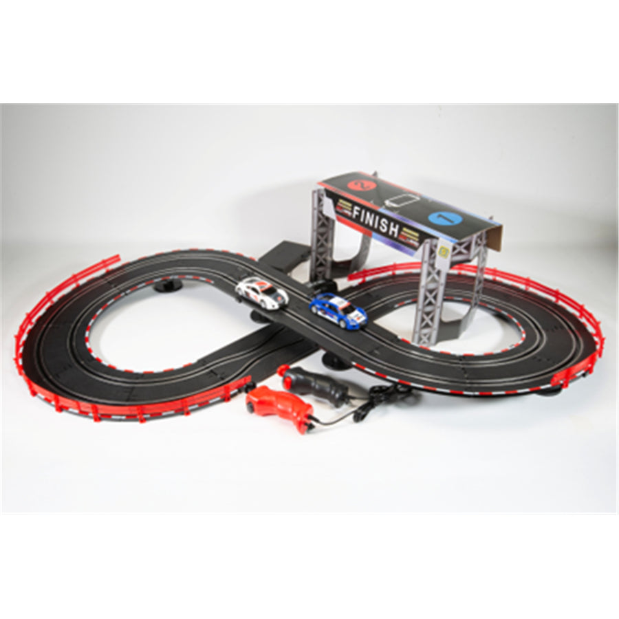 SCALEXTRIC Audi Racers Batteriebetriebenes Rennset 1:43 260cm, Für Alter 8+! Batterien NICHT enthalten