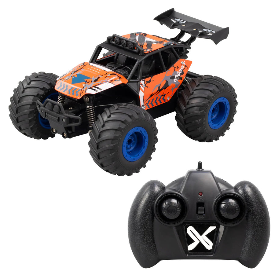 Silverlit EXOST FIRE BEAST (RF2.4G) 1:18 Offroad Racer Car, Durable Wheels For Ages 5+!