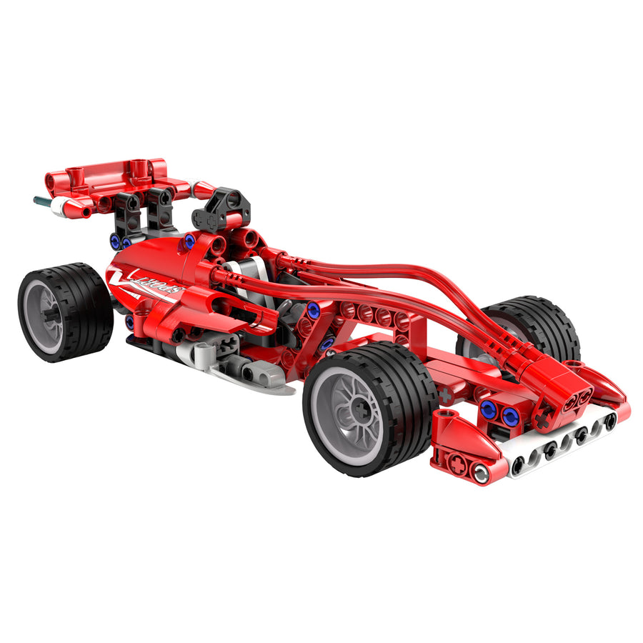 CaDA RC Brick Model Pullback Formula Racing For Ages 6+!