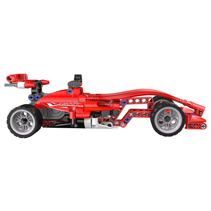 CaDA RC Brick Model Pullback Formula Racing For Ages 6+!