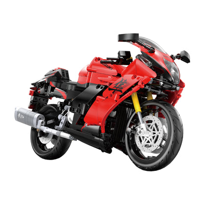 CaDA   Suzuki Hayabusa Motorcycle Brick Model Kit (Licensed)
