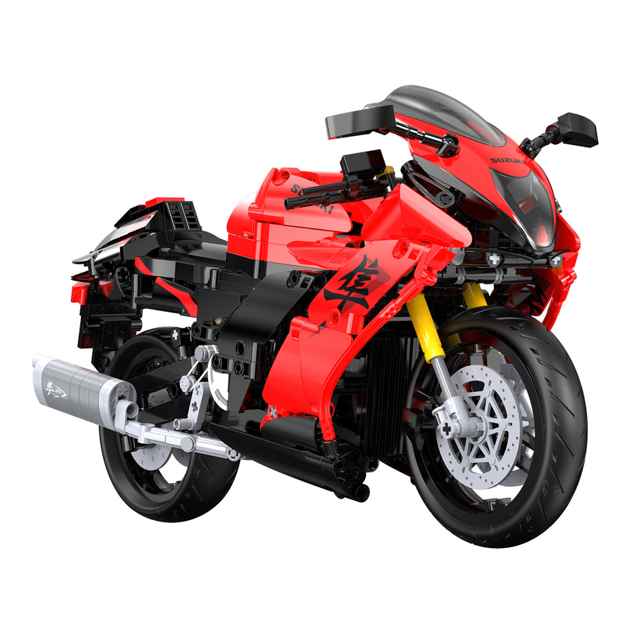 CaDA   Suzuki Hayabusa Motorcycle Brick Model Kit (Licensed)