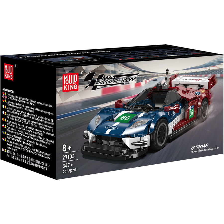 MOULD KING MK27103 - MK: LEMANS ENDURANCE CAR + SHOWCASE
