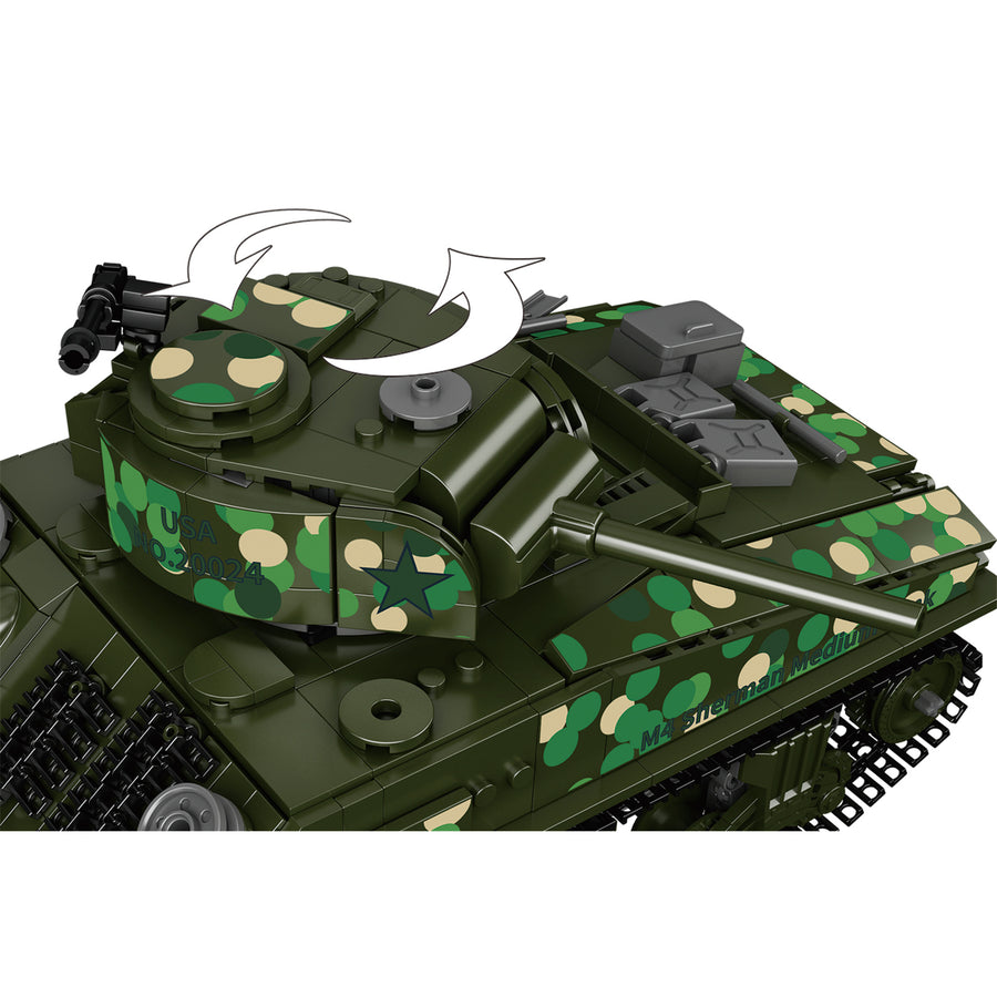 MOULD KING MK: M4 SHERMAN TANK RC