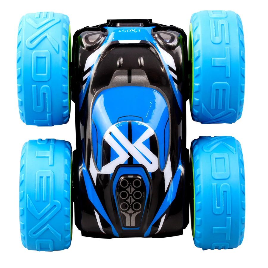 Silverlit EXOST 360 CROSS MX ASSTD Available in Red, Blue, Green Double-sided Body, Exceptional Shock For Ages 5+! Color will be Selected and Shipped at Random.