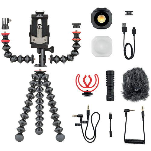 JB01645 - JOBY GORILLAPOD MOBILE VLOGGING KIT
