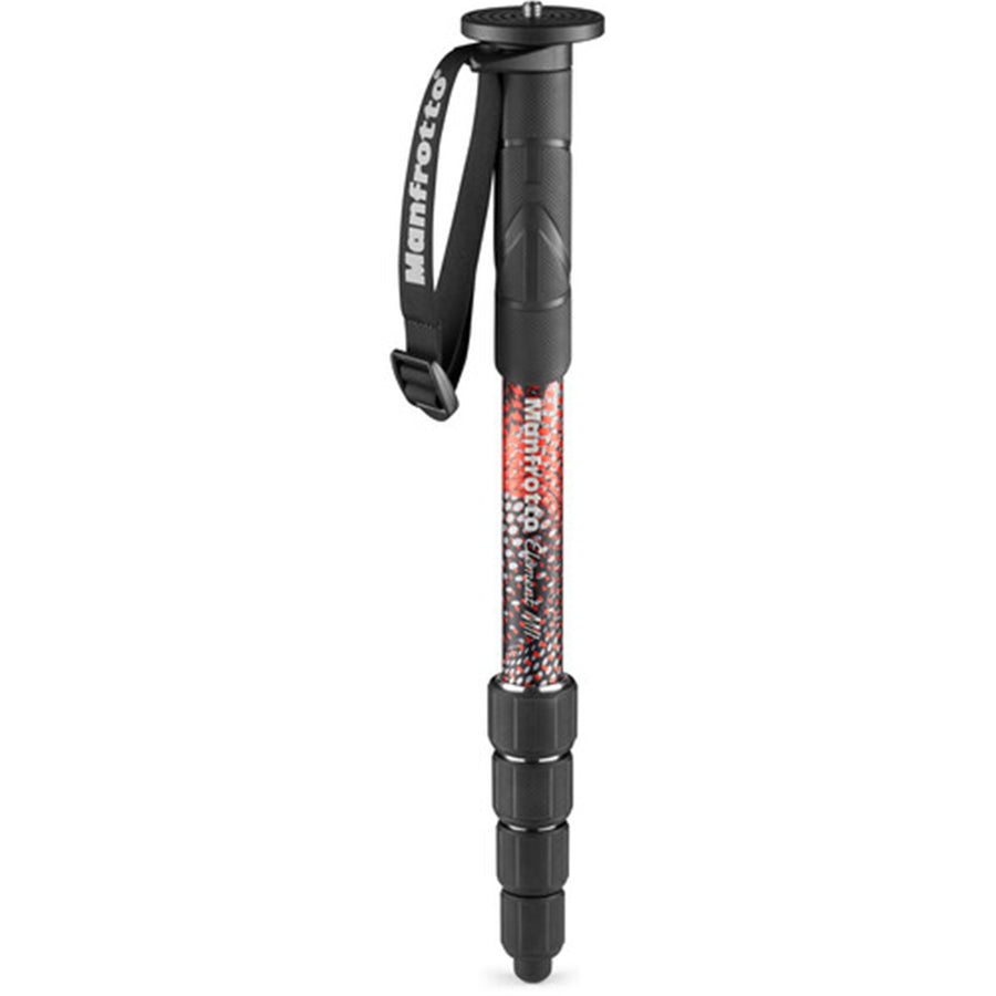 MMELMIIA5RD - MANFROTTO ELEMENT MII ALUMINIUM MONOPOD RED