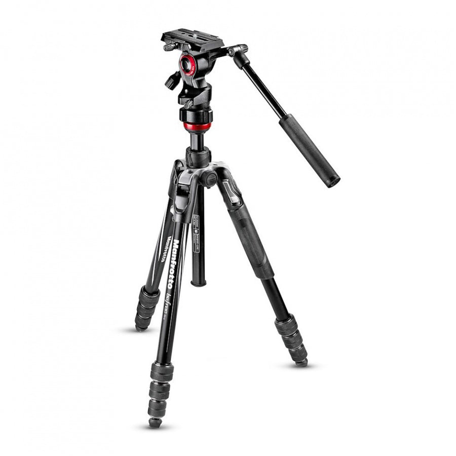 MVKBFRT-LIVE - MANFROTTO BEFREE LIVE FLUID VIDEO HEAD ALUMINUM TWIST TRIPOD