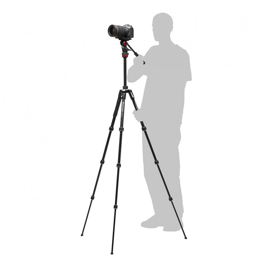 MVKBFRT-LIVE - MANFROTTO BEFREE LIVE FLUID VIDEO HEAD ALUMINUM TWIST TRIPOD