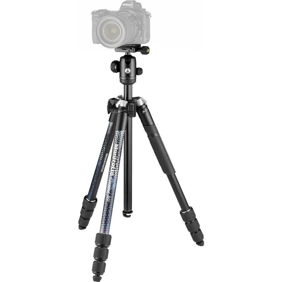 MKELMII4BK-BH - MANFROTTO ELEMENT MII ALUMINIUM TRIPOD WITH BALL HEAD BLACK