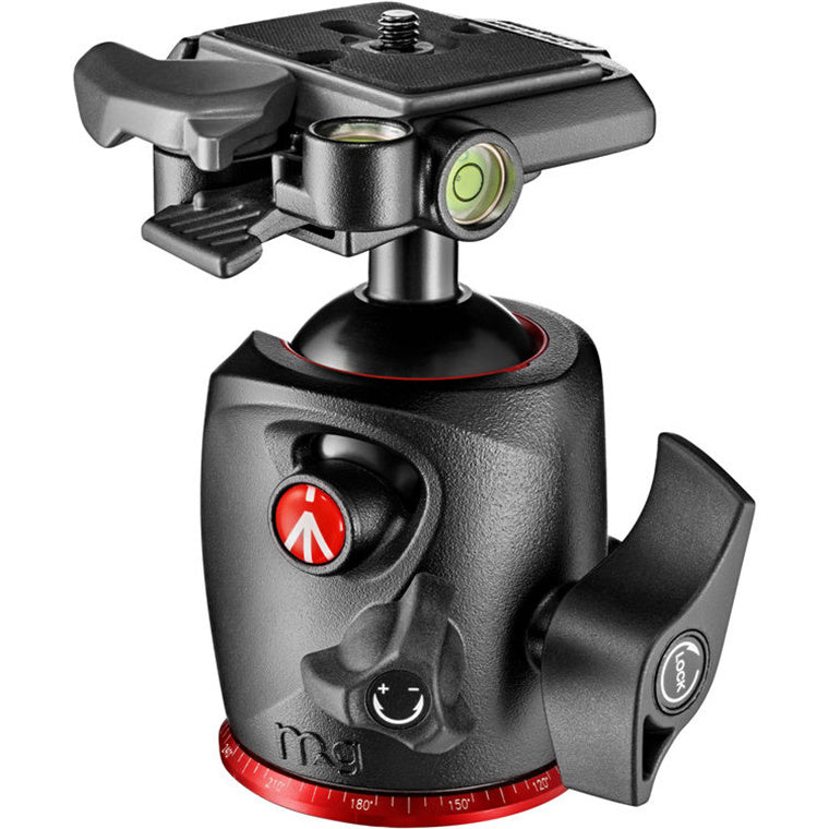MK190XPRO3-BHQ2 - MANFROTTO 190 ALUMINIUM 3 SECTION TRIPOD AND XPRO BALL HEAD