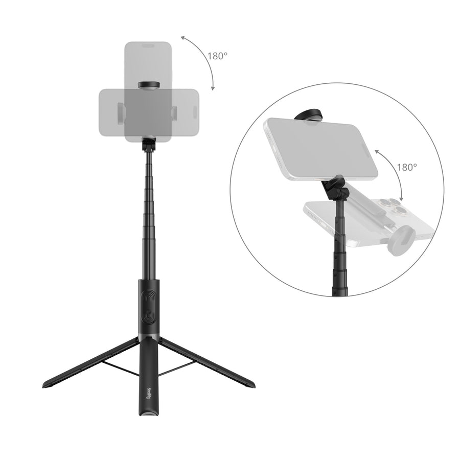 SmallRig ST30 Lite One-Touch Deploy Selfie Stick Tripod with Wireless Remote
